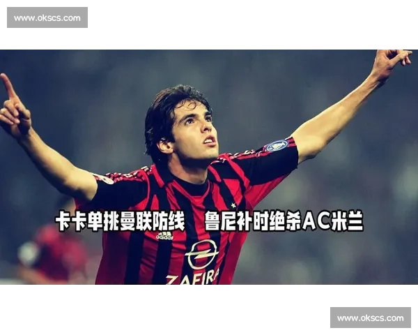 卡卡 AC 米兰双手指天！欧冠巅峰时刻高清壁纸珍藏✨